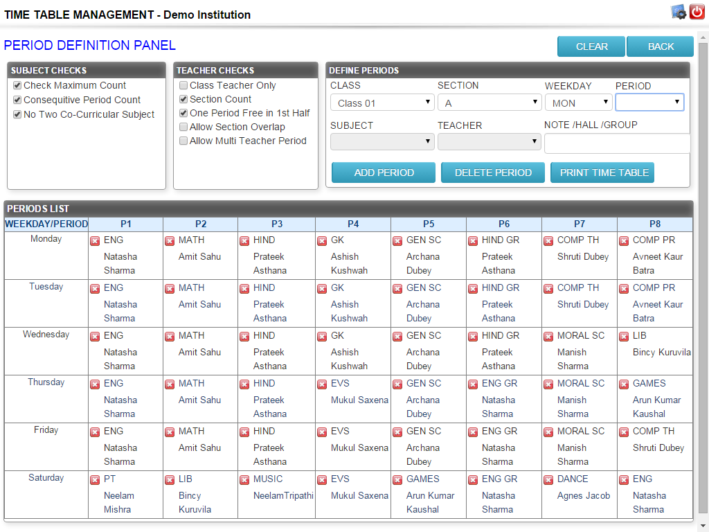Addmen’s Dynamic Time Table Management Software Addmen Group OMR Blog, News & Tips