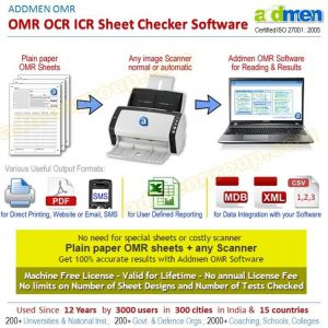 Addmen OMR OCR ICR Software
